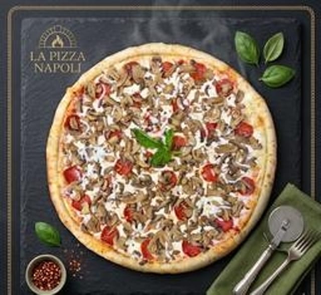 Pepperoni & Mushroom.